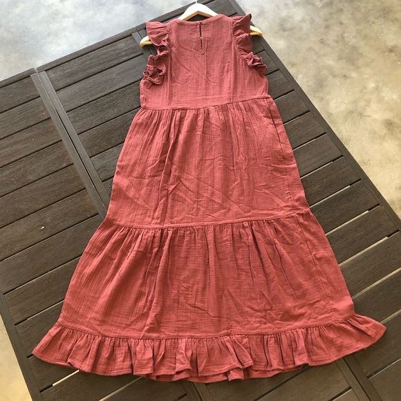 UNIVERSAL THREAD 🎯 Sleeveless Tiered Ruffle Dress - Picture 4 of 10